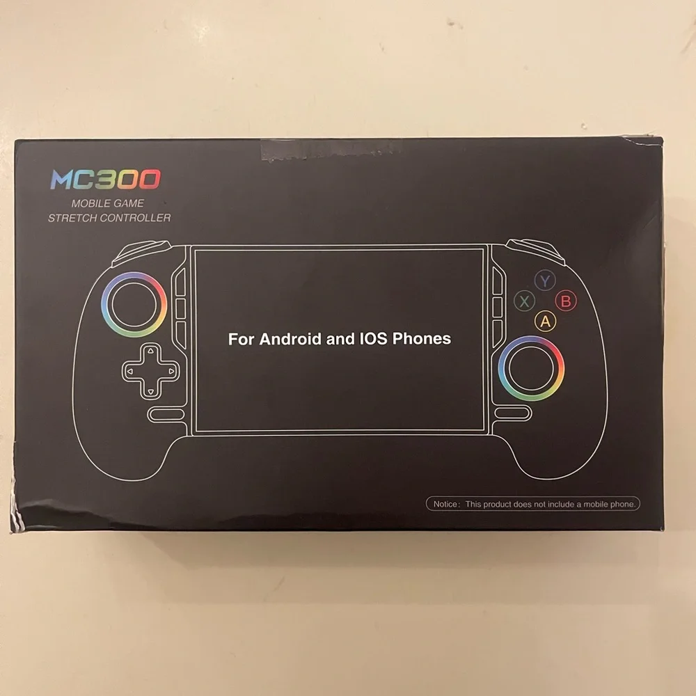 AXYBCOOL Wireless Mobile Gaming Controller, model MC300-1-2